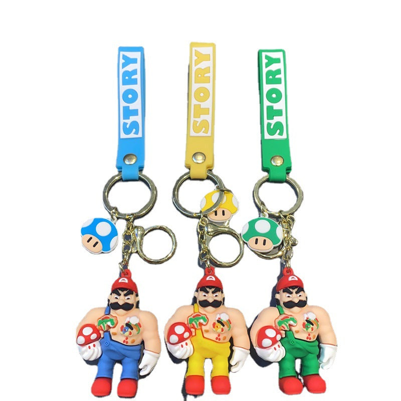 PVC Muscle Mario Keychain (Minimo de Compra 3) MIC-LangD012