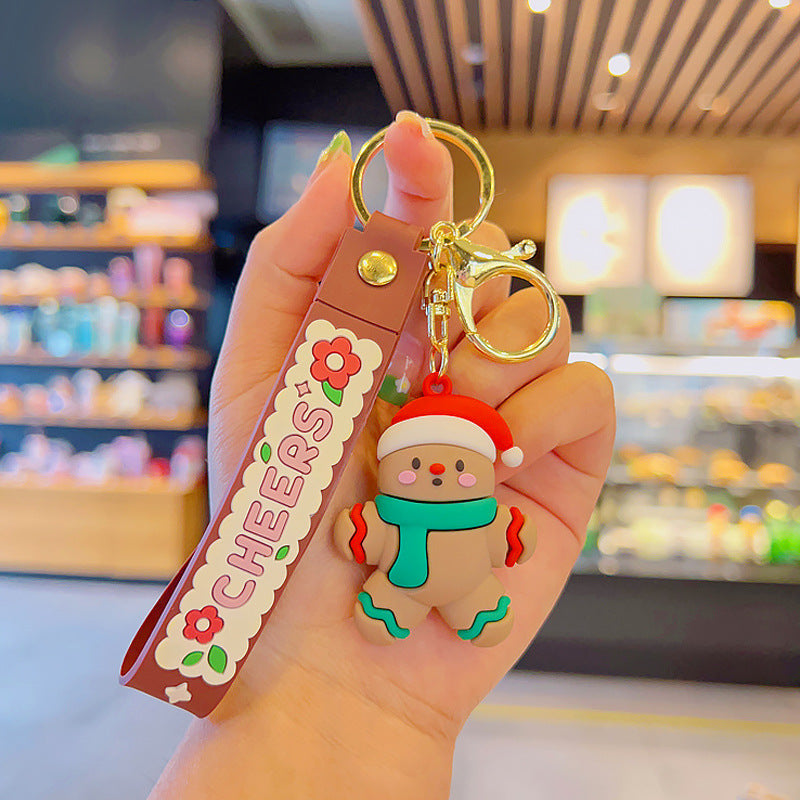 Keychains PVC Hardware Cute Cartoon Christmas (M) Minimo de compra 2 YDao061