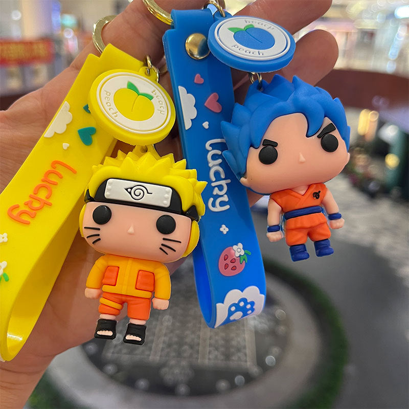 Keychains PVC Hardware Cute Cartoon (M) MiaoY019