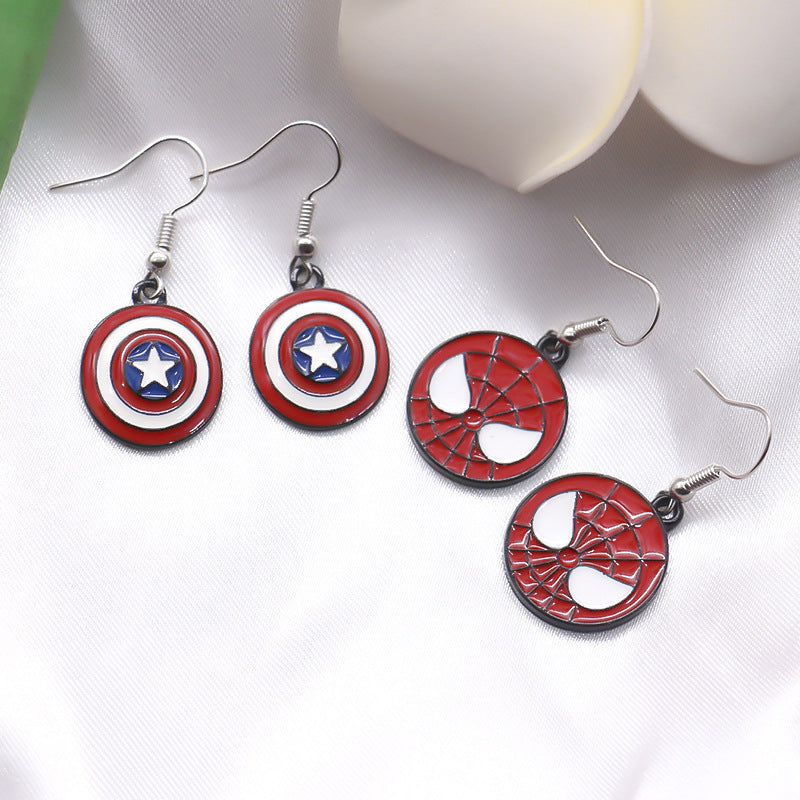 Acrylic cute and fun anime earrings (Minimo de Compra 5)  MIC-MingX007