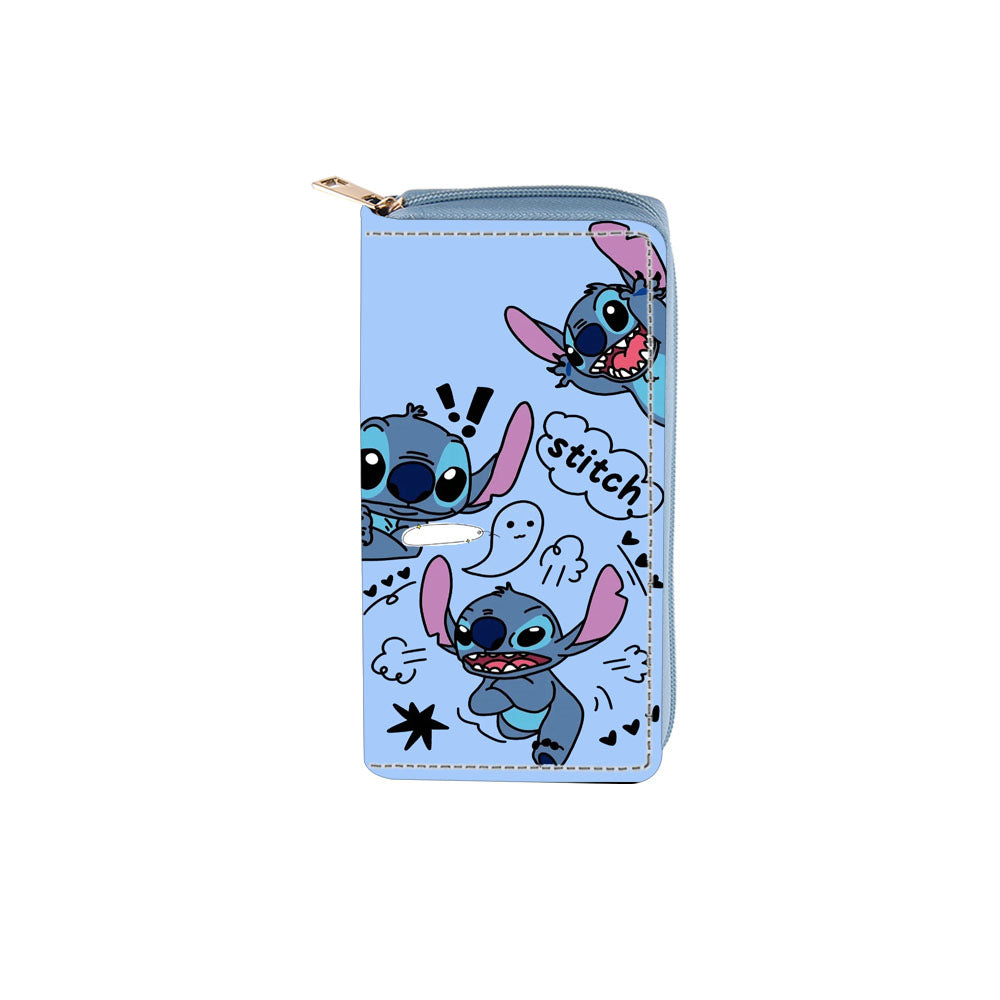 PU long cartoon zipper wallet (Minimo de compra 3) MIC-Dengx018