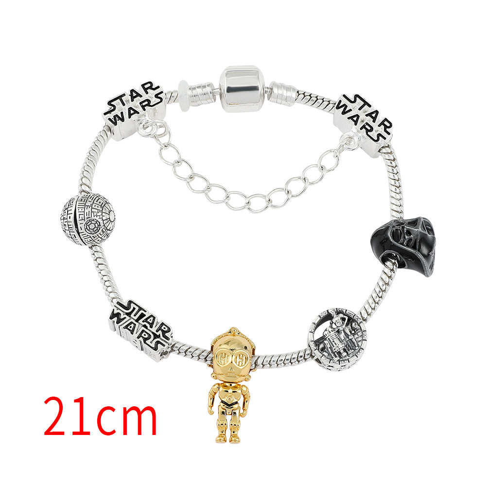 Alloy cartoon Harry Potter bracelet (Minimo de Compra 5) MYA-ZhuoX032