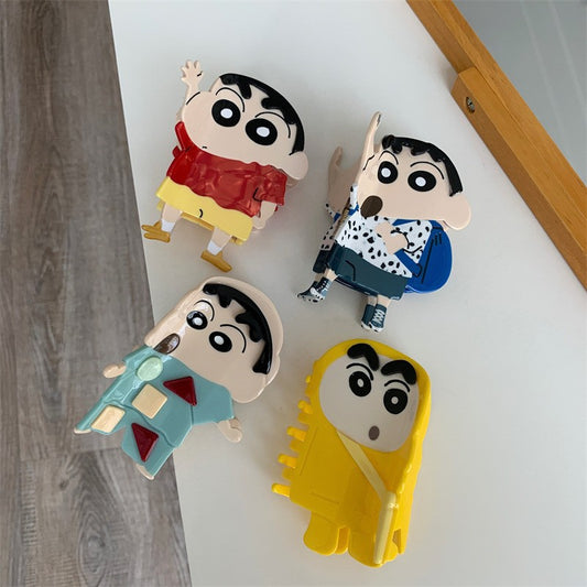 Plastic Crayon Shin chan Hair Clip MIC-YHJ007