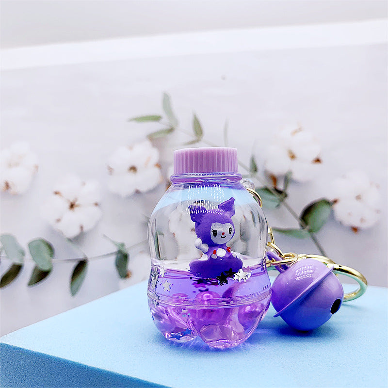 Keychains Acrylic Doll Baby Pendant Drift Bottle MOQ≥2 DMF021