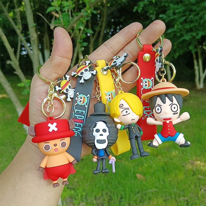 PVC cute cartoon keychain （Minimo de compra 3） MYA-YiC009