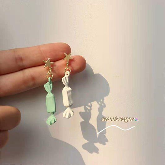 Alloy Candy Contrast Earrings MIC-QingJ036