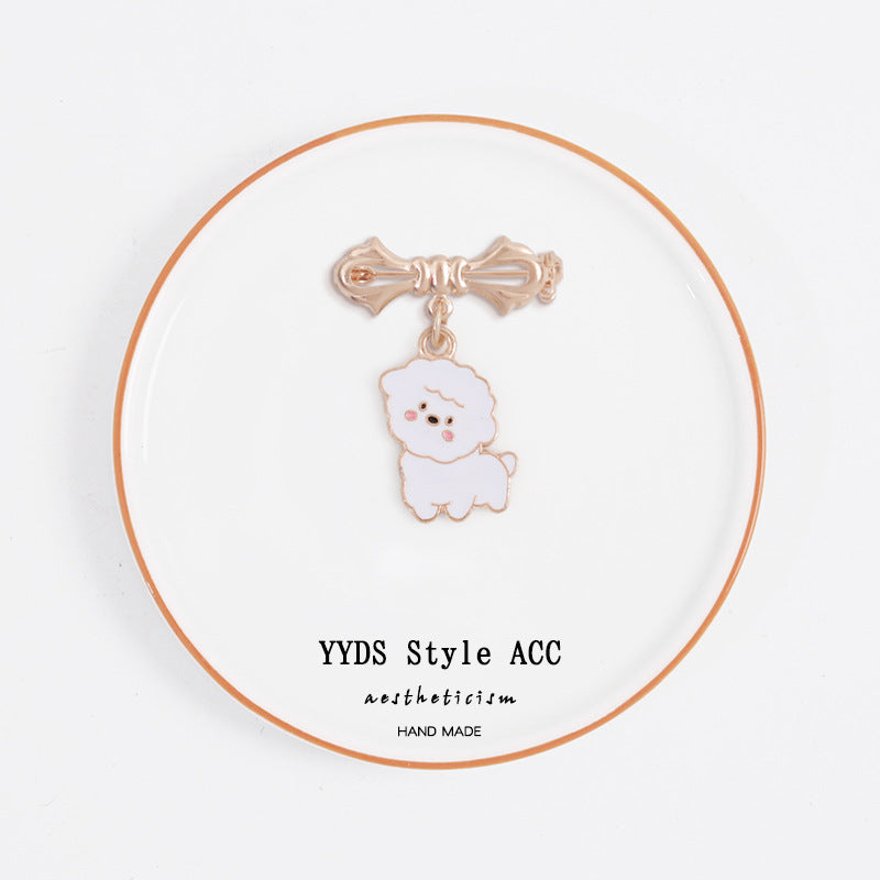 Alloy cartoon animal brooch (Minimo de compra 2) MIC-ShangX002