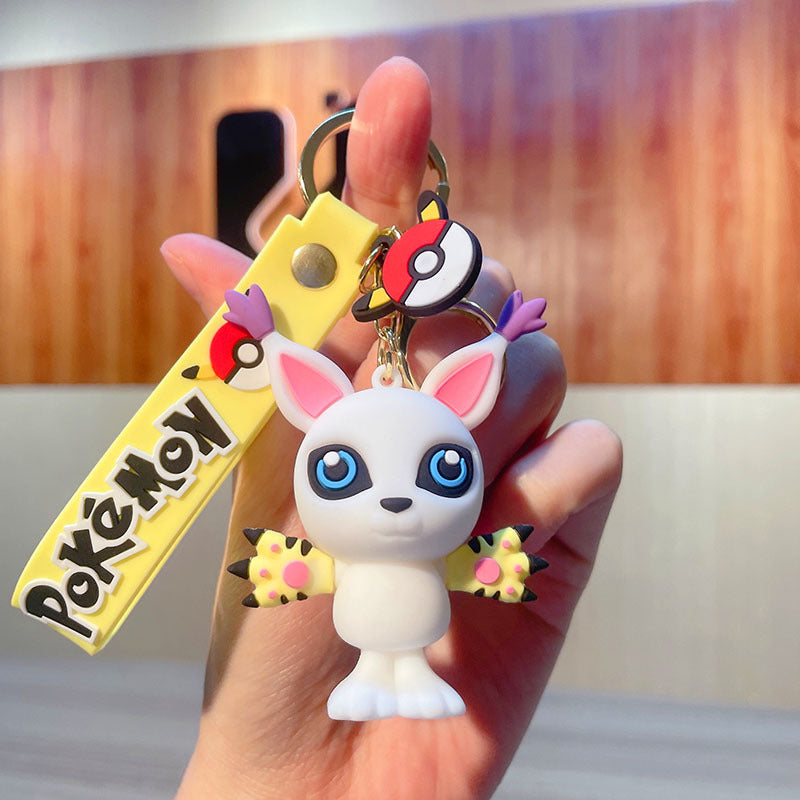 PVC cute digital baby keychain MIC-JinG012