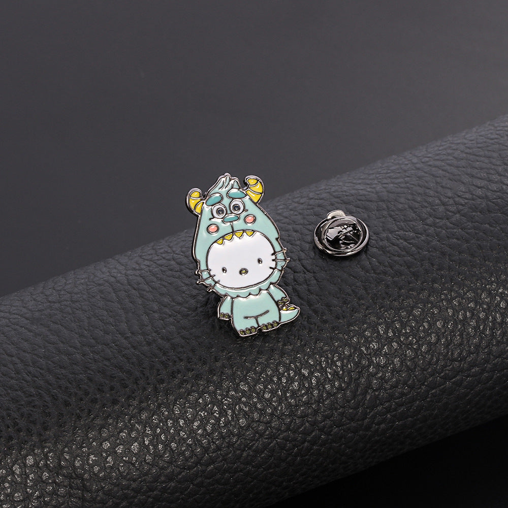 Alloy cartoon baby cow brooch (Minimo de compra 5) MIC-KeF005