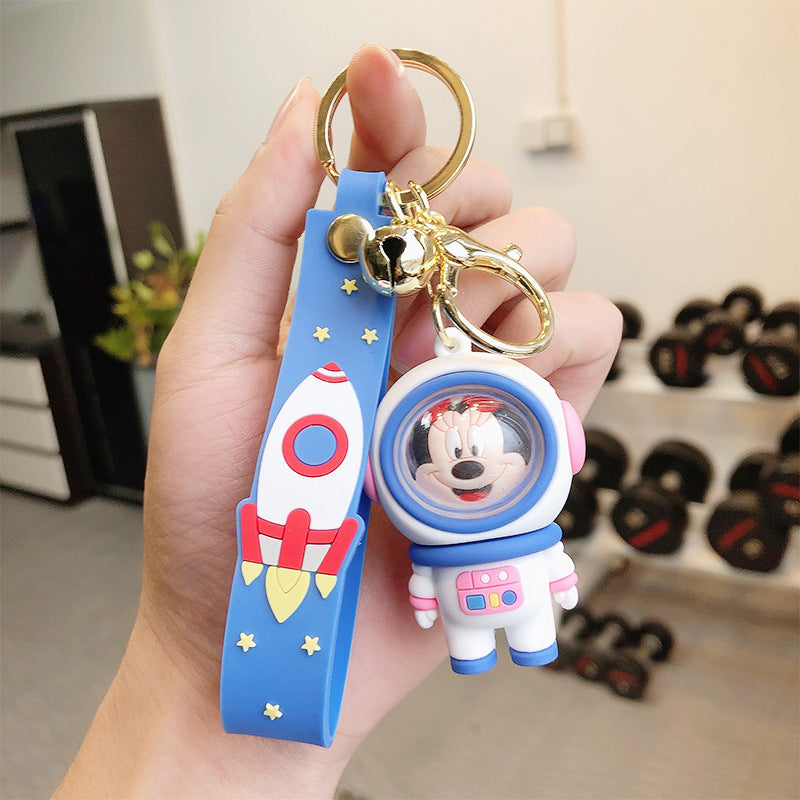 Cartoon Doll PVC Silicone Alloy Keychain (F) FeiRun014