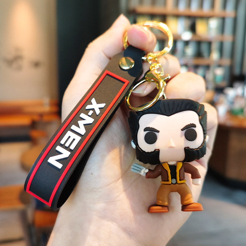 PVC cartoon X-Men keychain MYA-FanC001