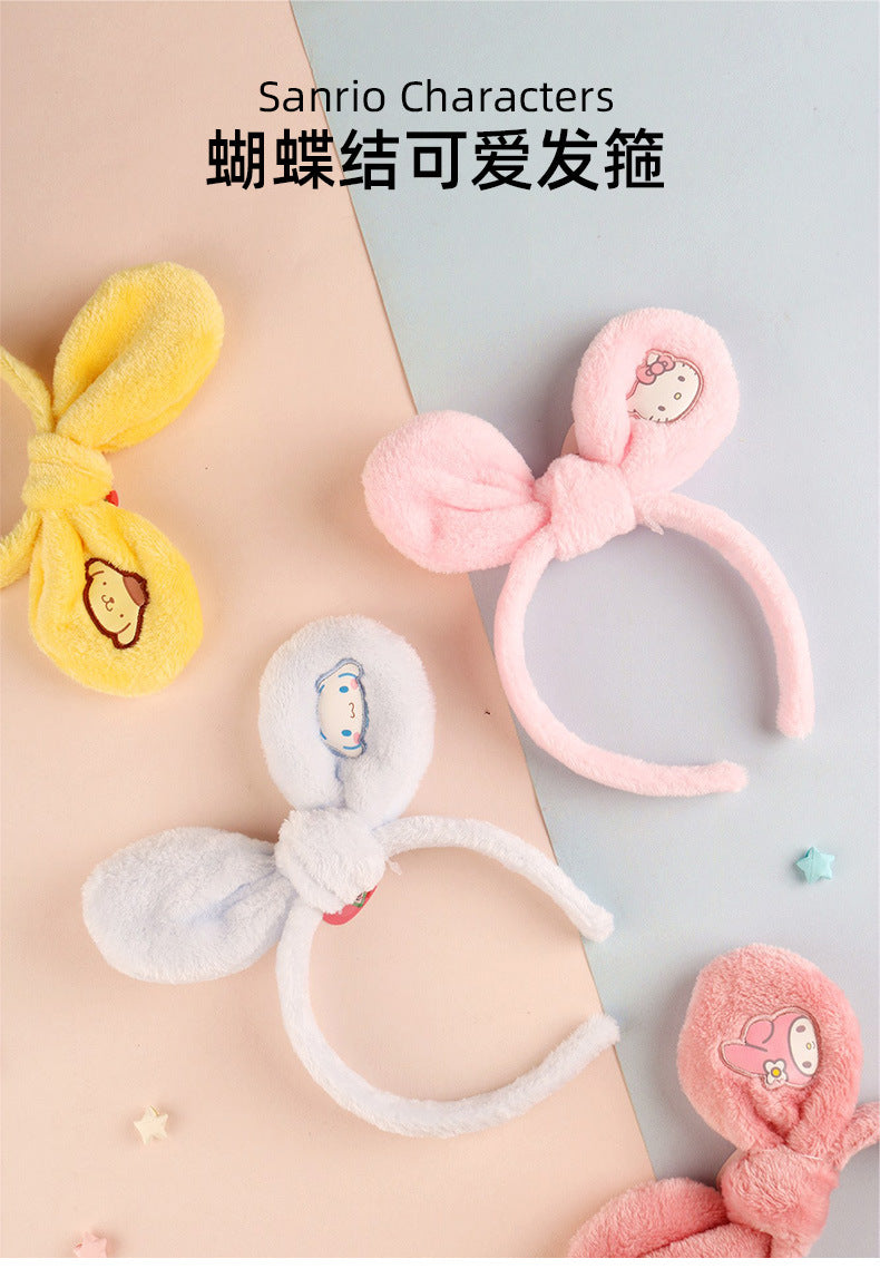 Silicone cute cartoon hairband (Minimo de compra 10)  MYA-LangK018