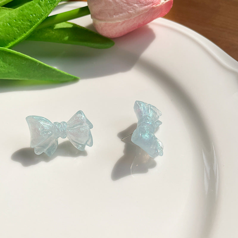 Resin bow ear clip (Minimo de Compra 2) MIC-TaoQ004