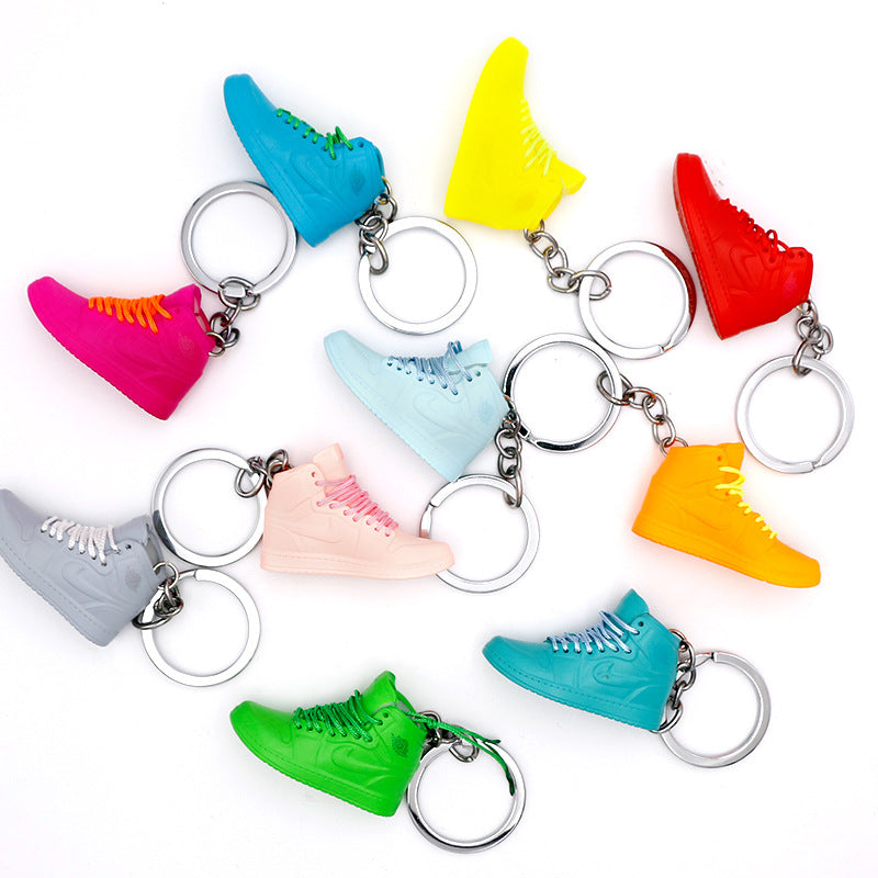 PVC Sneakers Colorful Keychain (M) MIC-QLP029