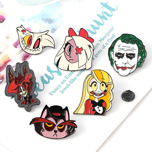 Alloy Sislet Clown brooch (Minimo de Compra 2) MIC-ShengY040