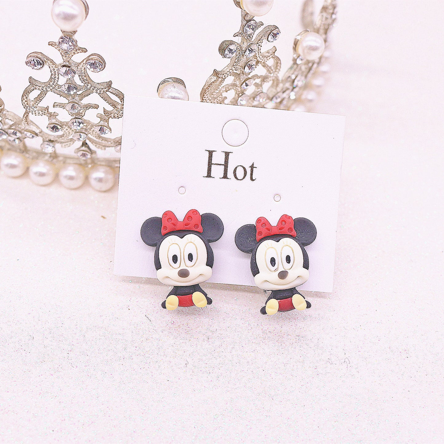 Resin cute cartoon ear clip (Mimimo de compra 2) MIC-MuM016