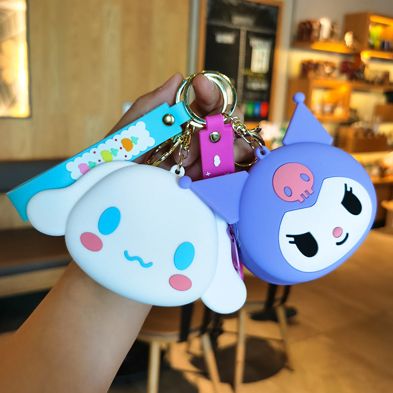 Keychains PVC Hardware Cute Cartoon Animated Coin Purse (S) MIC-YMeng019