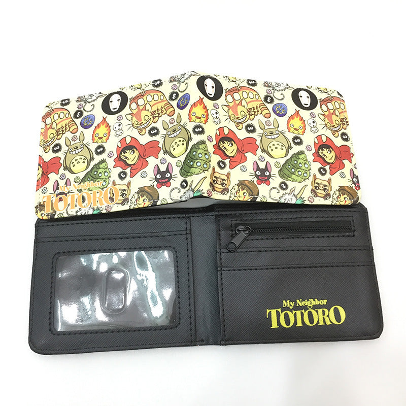 PU cartoon anime short zipper wallet MIC-ChangY009