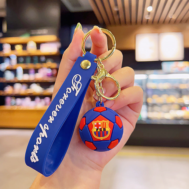 Keychains PVC Hardware Cute Cartoon Qatar World Cup Football Minimo de compra 2 YDao069