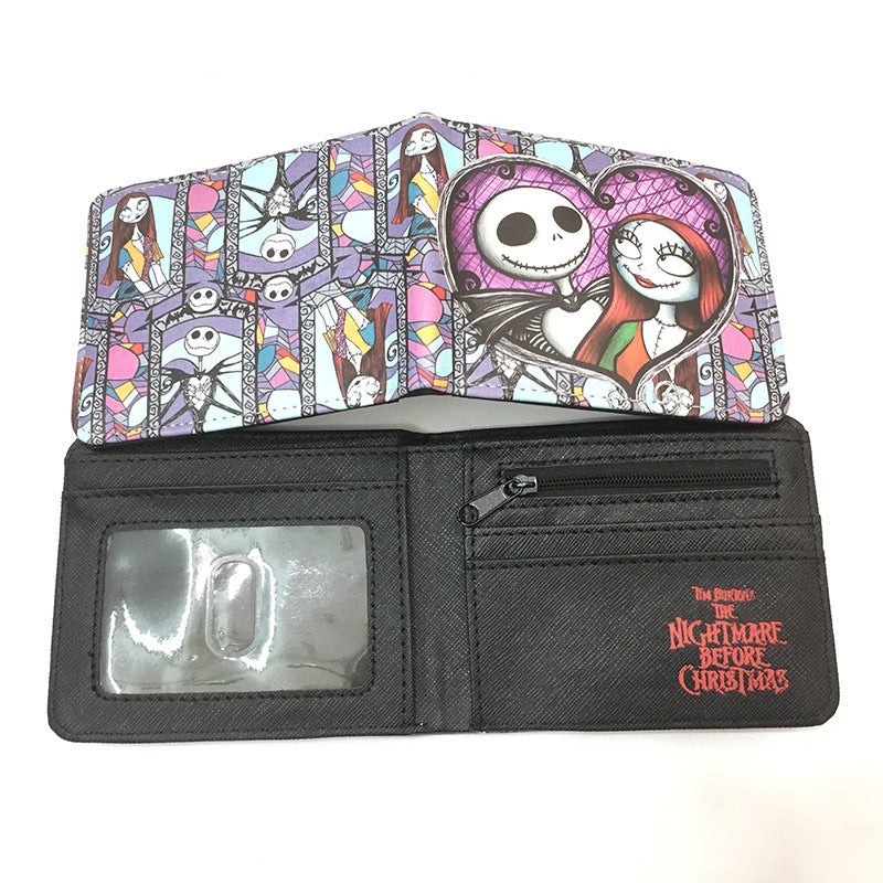 PU Scary Skull Wallet MYA-HaoJ004