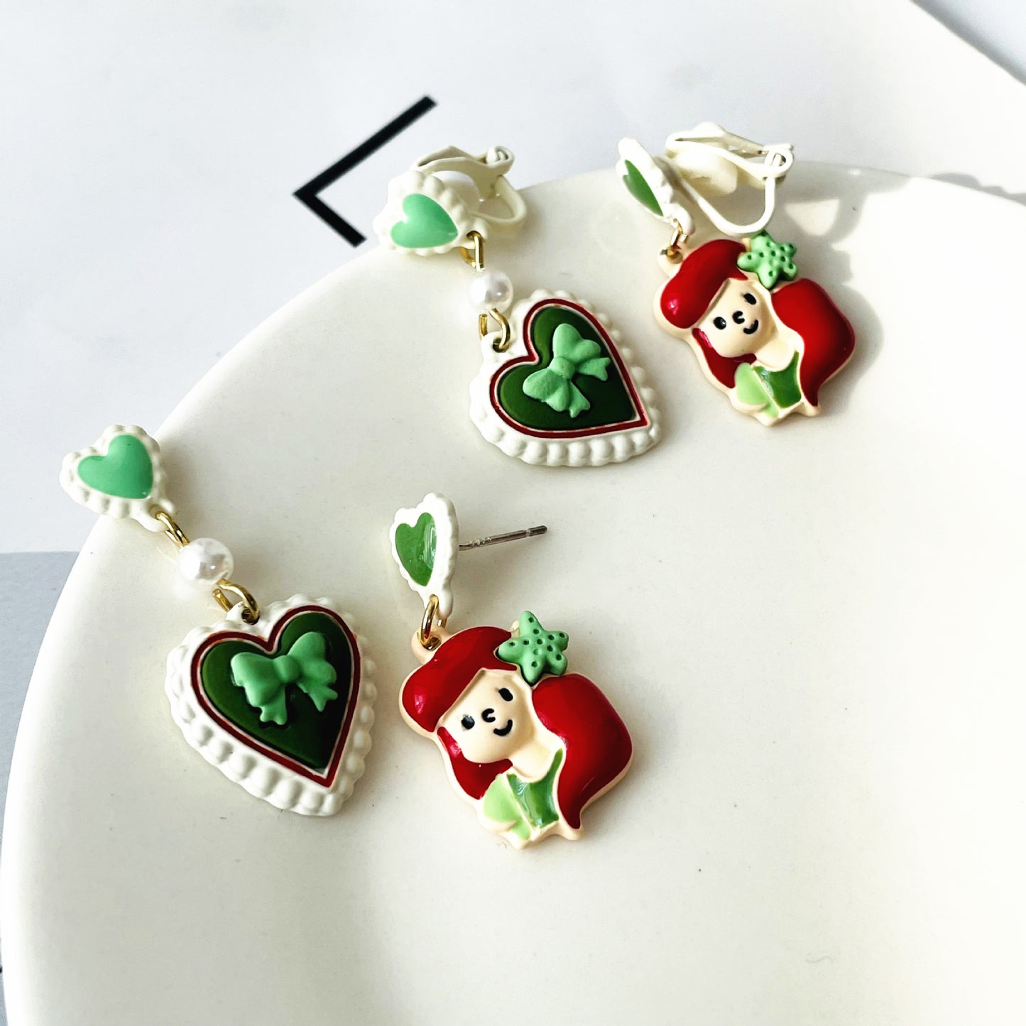 Alloy cartoon cute earrings MIC-ASY004