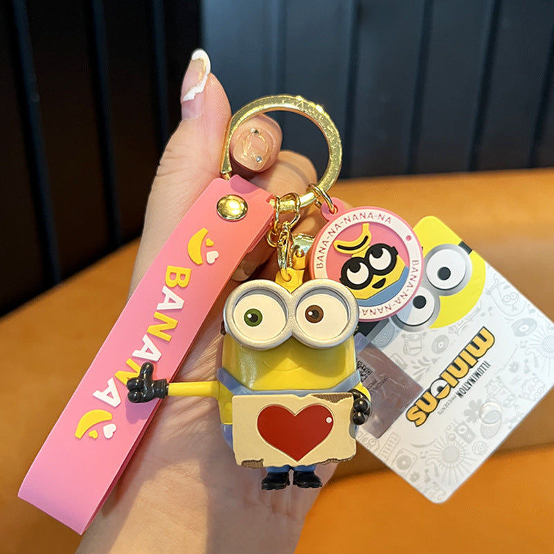 PVC children's fun animation Keychain Minimo de compra 2 MIC-LingY007