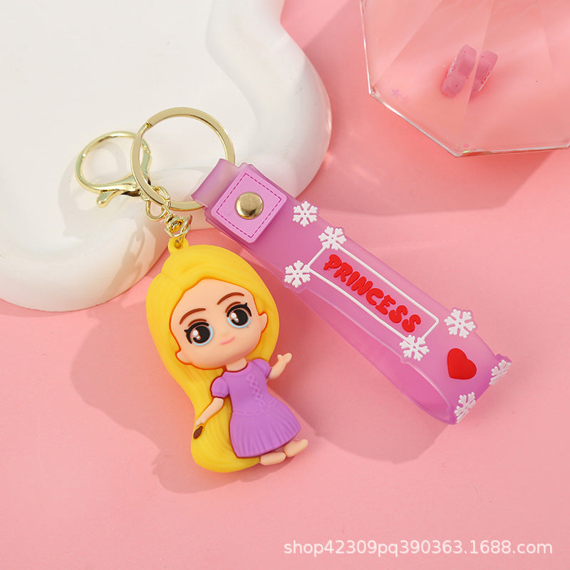 PVC Cute Snow White Keychain(Minimo de compra 2) MIC-WenC001