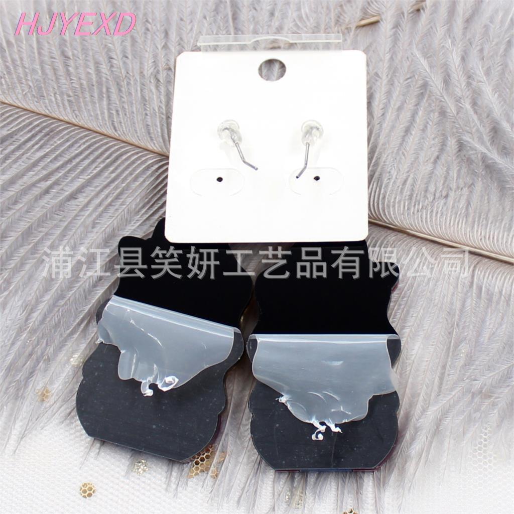 Acrylic cartoon character earrings (Minimo de compra 5) MYA-XiaoY020