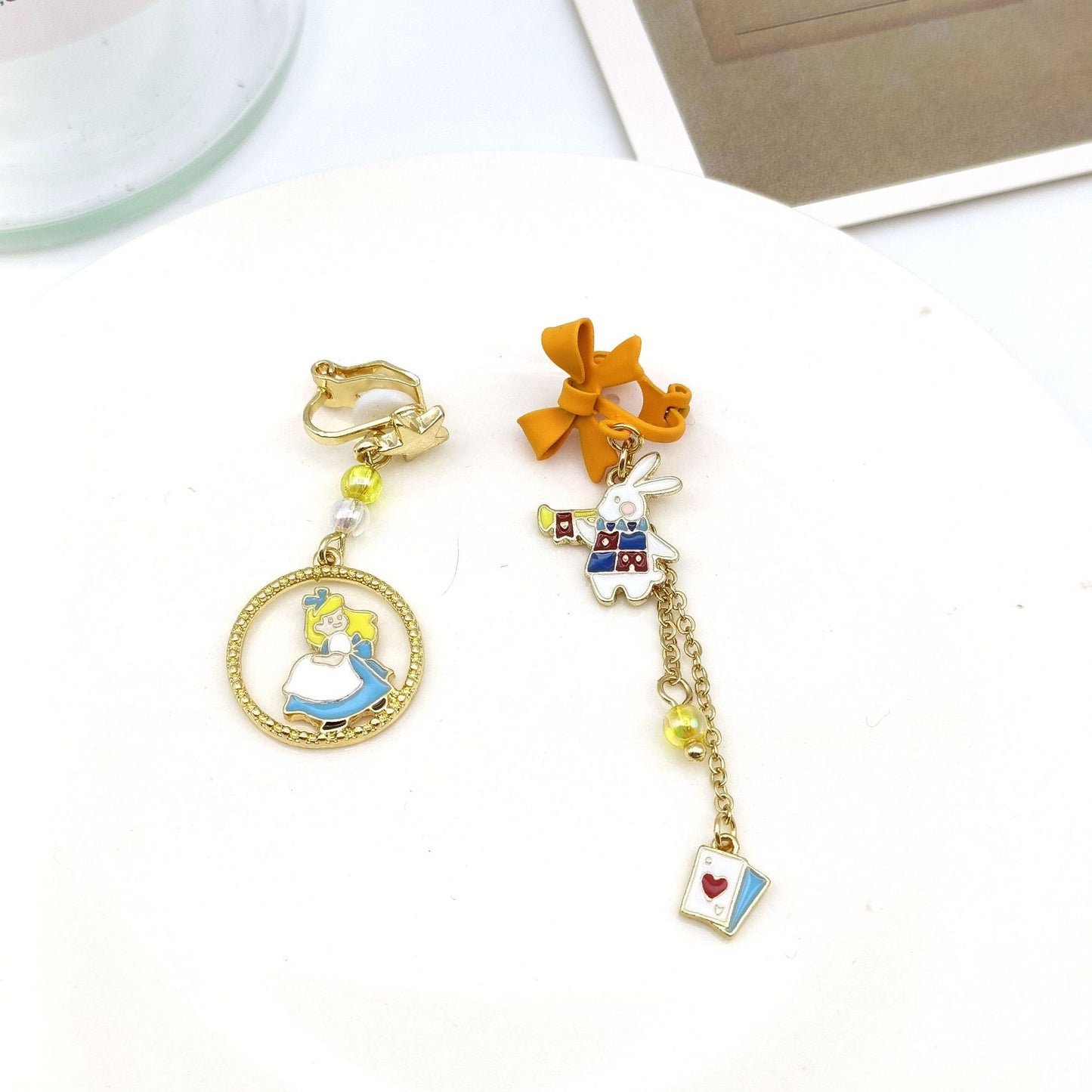 Alloy cartoon cute earrings MIC-ASY005