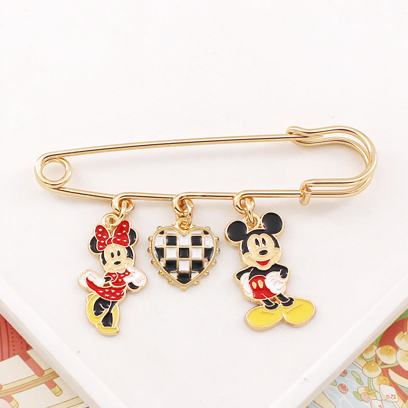 Alloy cute cartoon anime brooch (Minimo de compra 2) MYA--LiY033