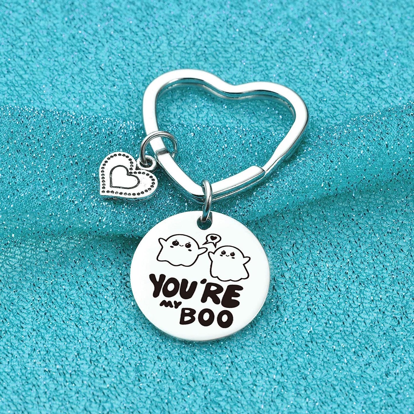 Stainless steel Halloween series keychain MYA-XinJ013