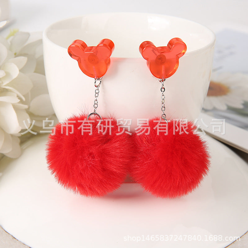 Alloy cartoon cute earrings (Minimo de Compra 3) MYA-YouY037