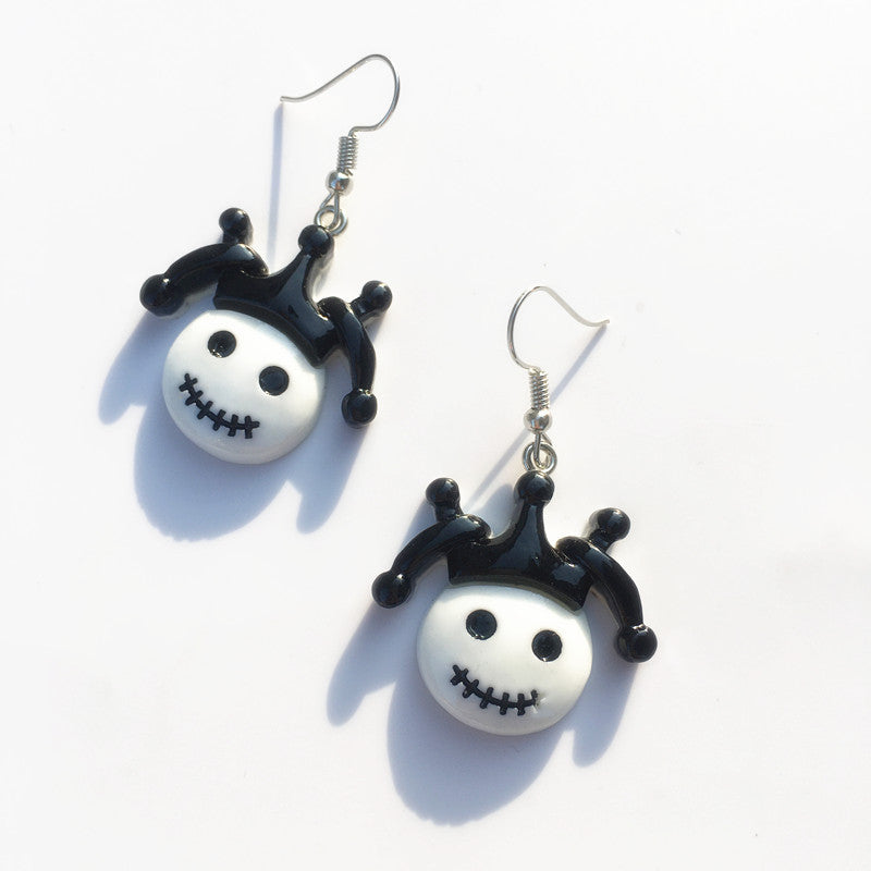 Acrylic funny Halloween earrings MIC-ChouT002