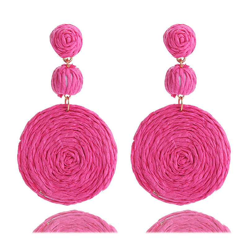 Acrylic Lafite Earrings MIC-ChouT010