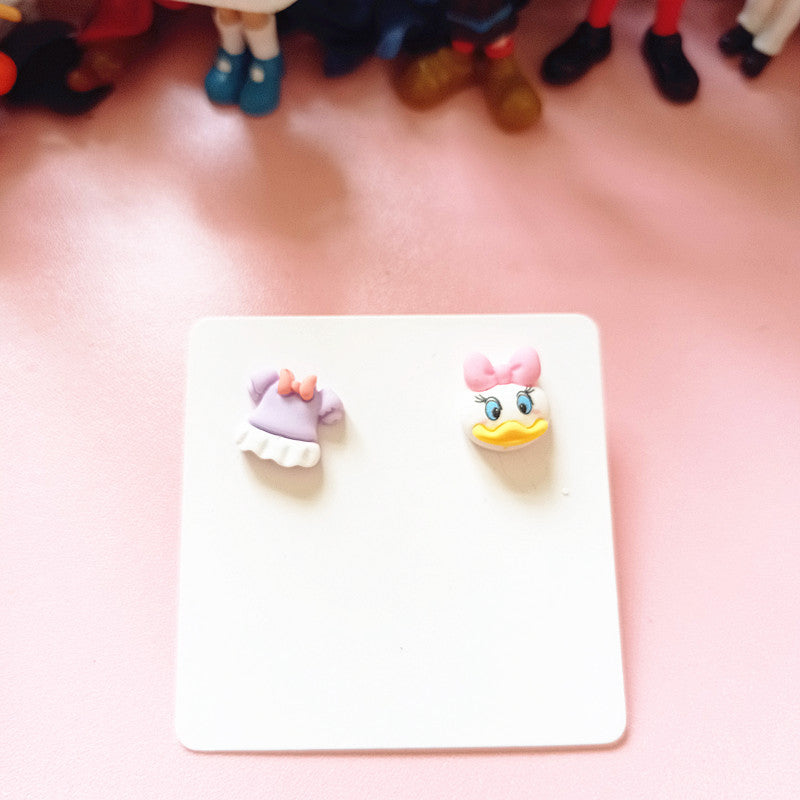 Resin Mini Cute Earrings MYA-BXX013