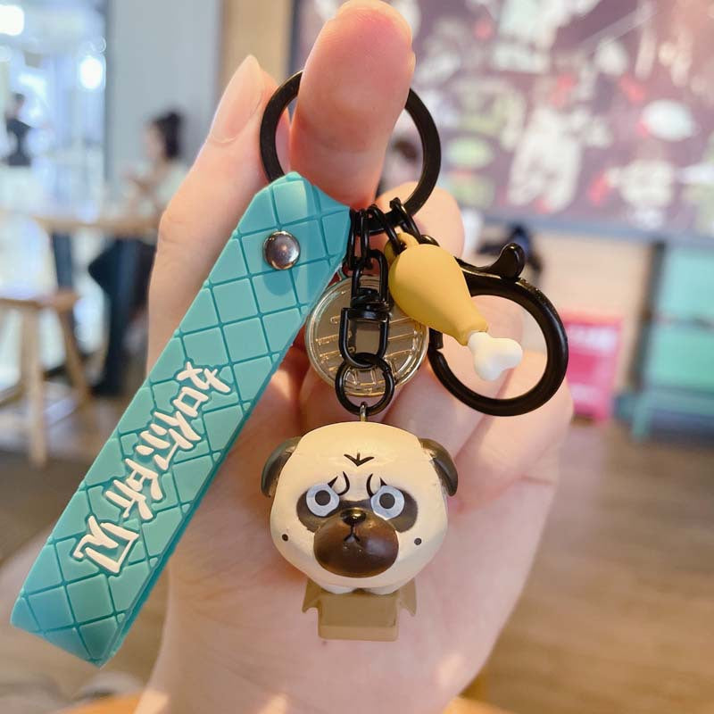 PVC cartoon doll keychain MIC-JinG004