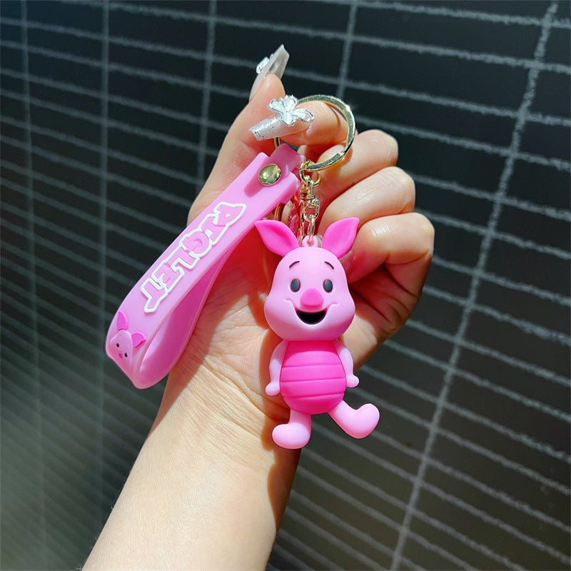 PVC cute cartoon keychain MIC-JinB032