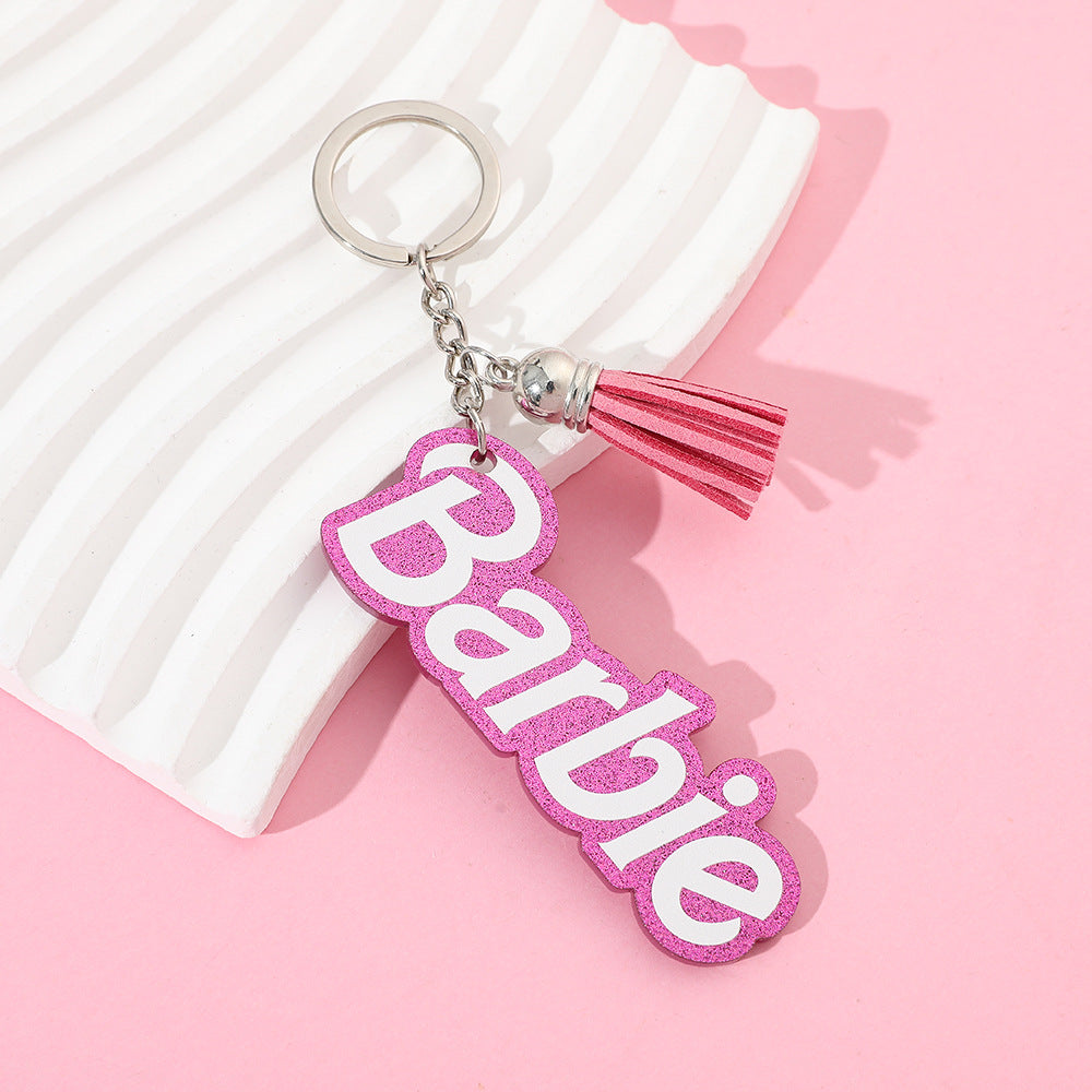 Alloy Barbie cartoon keychain MYA-FeiM006