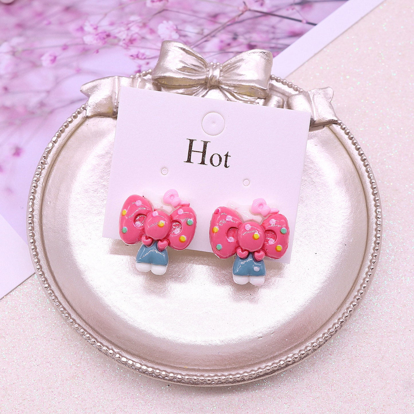 Resin cartoon cat ear clip (Mimimo de compra 2) MIC-MuM020