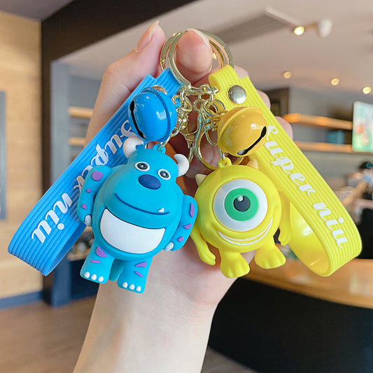 PVC cartoon toy mobilization keychain MIC-JinG030