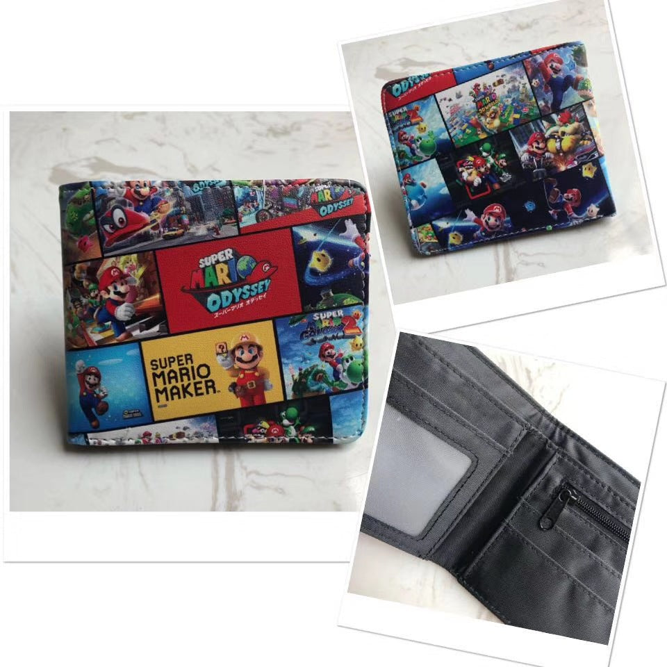 PU Mario Short Wallet MIC-HaoJ011