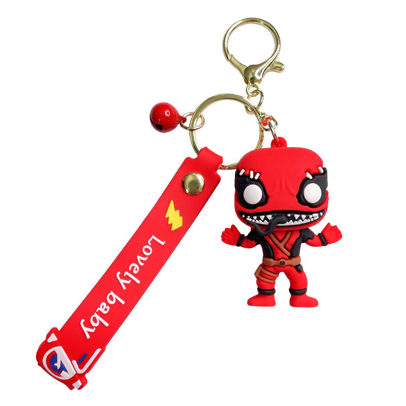 keychain pvc cartoon pendant car bag pendant FeiRun088