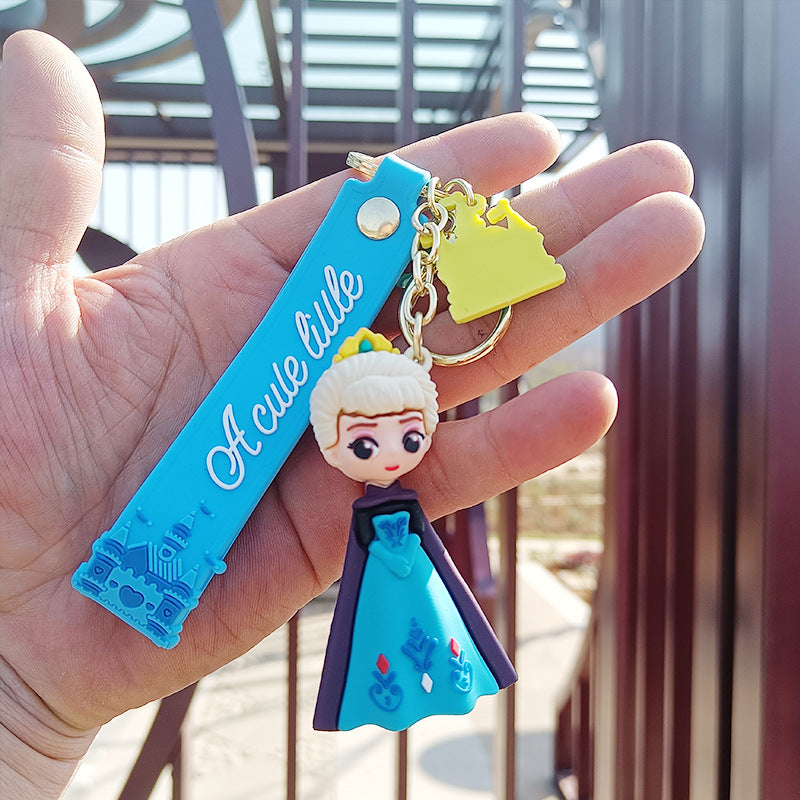 PVC cartoon ice and snow mystery keychain (Minimo de Compra 2) MIC-KuangK007