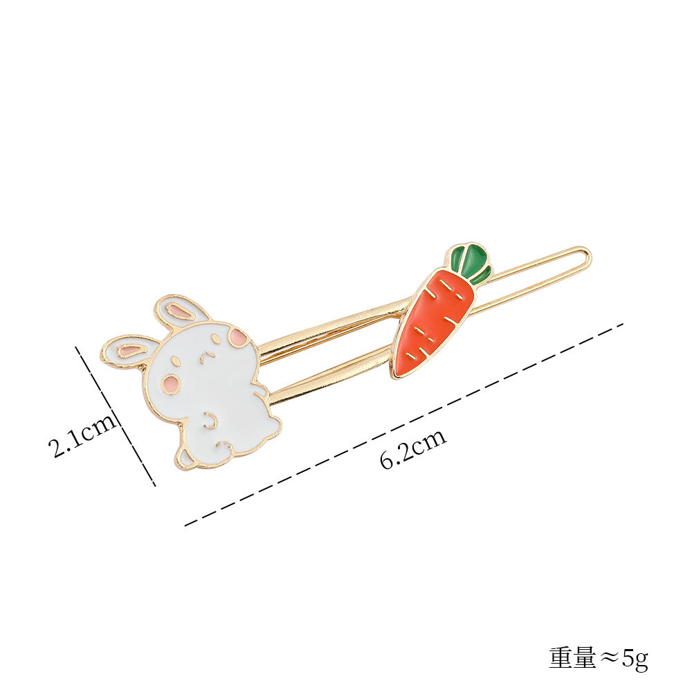 Alloy Cute Bee One Line Hair Clip (Minimo de compra 2) MIC-YunX011