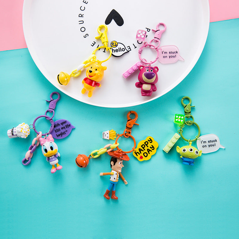 plastic toy keychain (F) MIC-Shum003