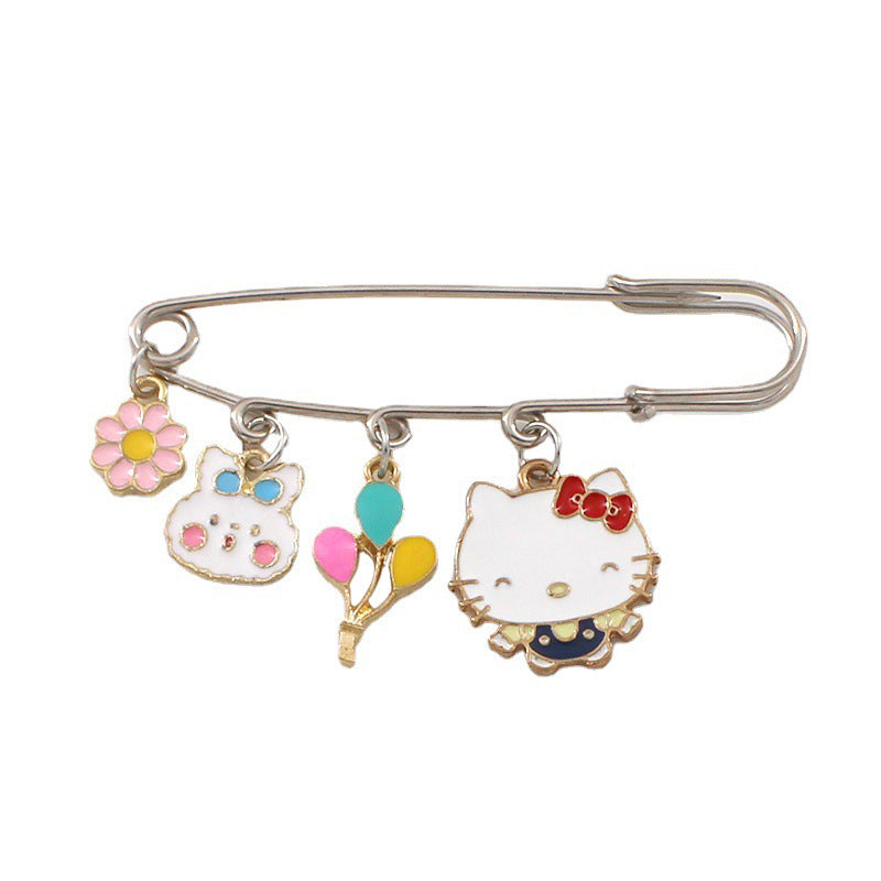 Alloy cartoon animal brooch (Minimo de compra 2) MIC-LiY014