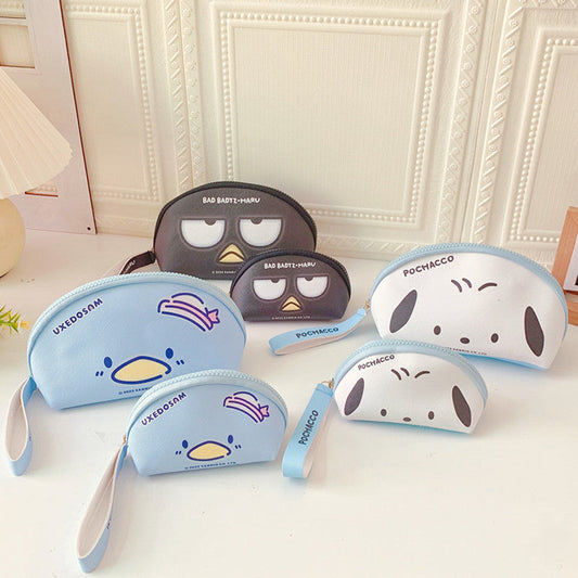 Cosmetic bag PU set of 2 cute cartoon multi-function (S) MIC-CXR002