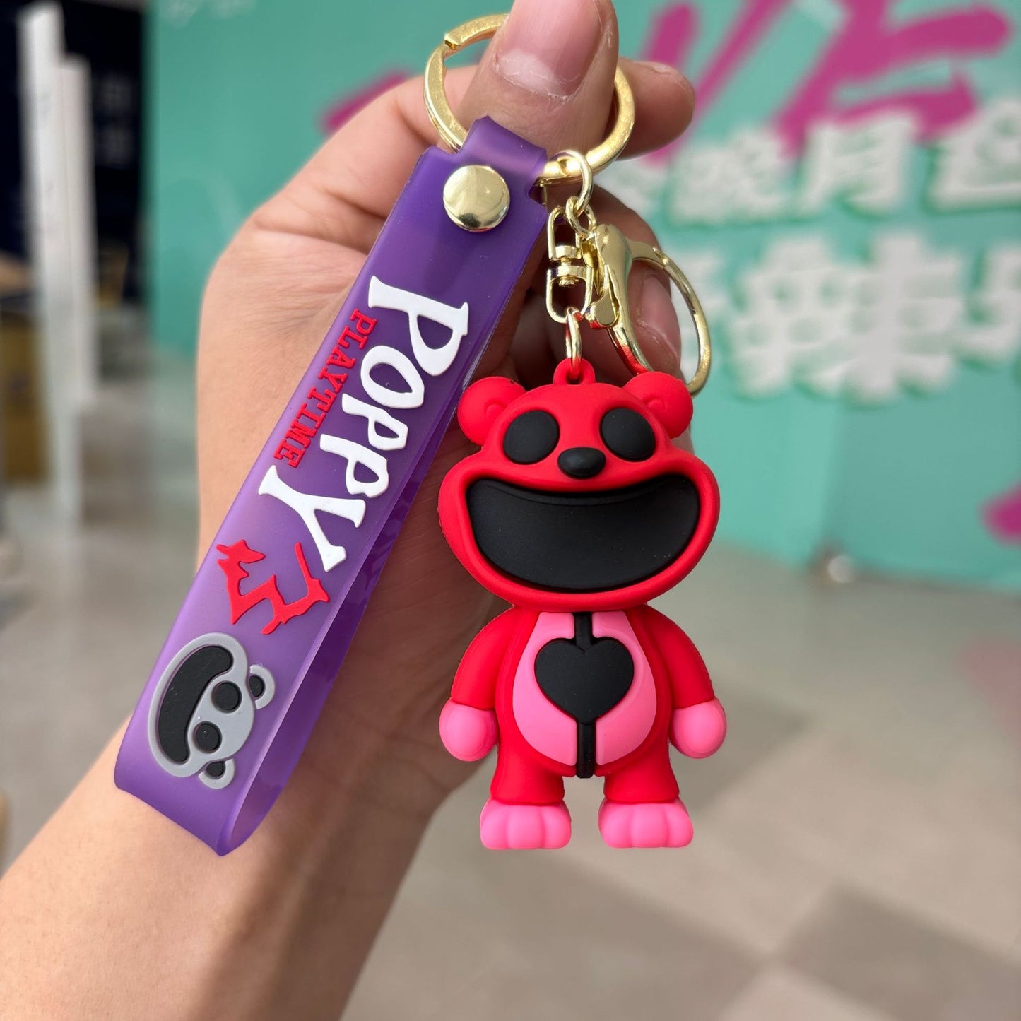 PVC Poppy cartoon keychain MIC-PengY047