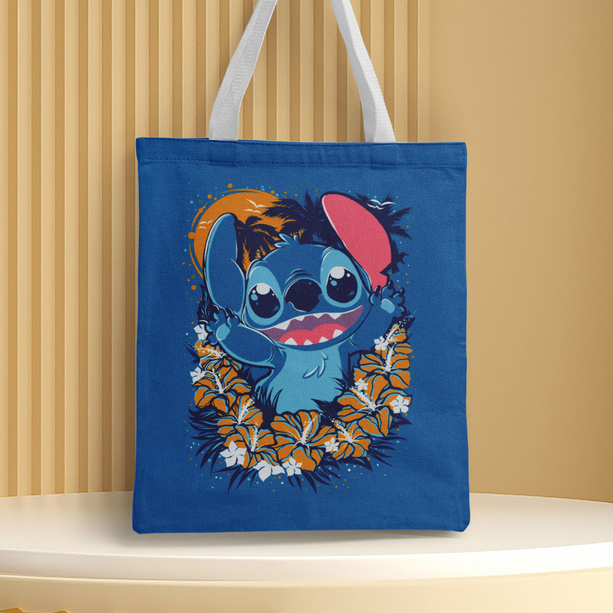 Polyester cartoon printed canvas bag (Minimo de Compra 2) MYA-QB001