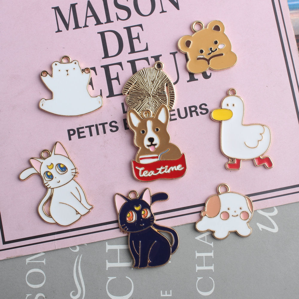 Alloy Cute and Cute Pet Series Pendant (Minimo de Compra 10) MIC-XiaoL006